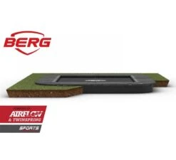 Berg Ultim Champion Flatground Trampoline 200 - Grijs