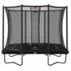 Berg Ultim Favorit Regular 280 Trampoline + Safety Net Comfort - Black -Little Dutch Winkel berg ultim favorit regular 280 trampoline safety net comfort black