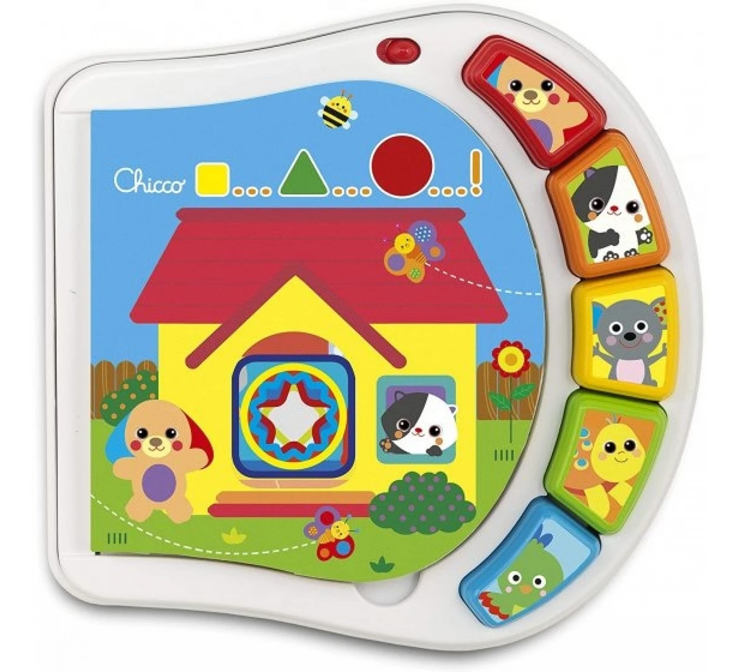 CHICCO Dieren Boek 3 CHICCO Dieren Boek