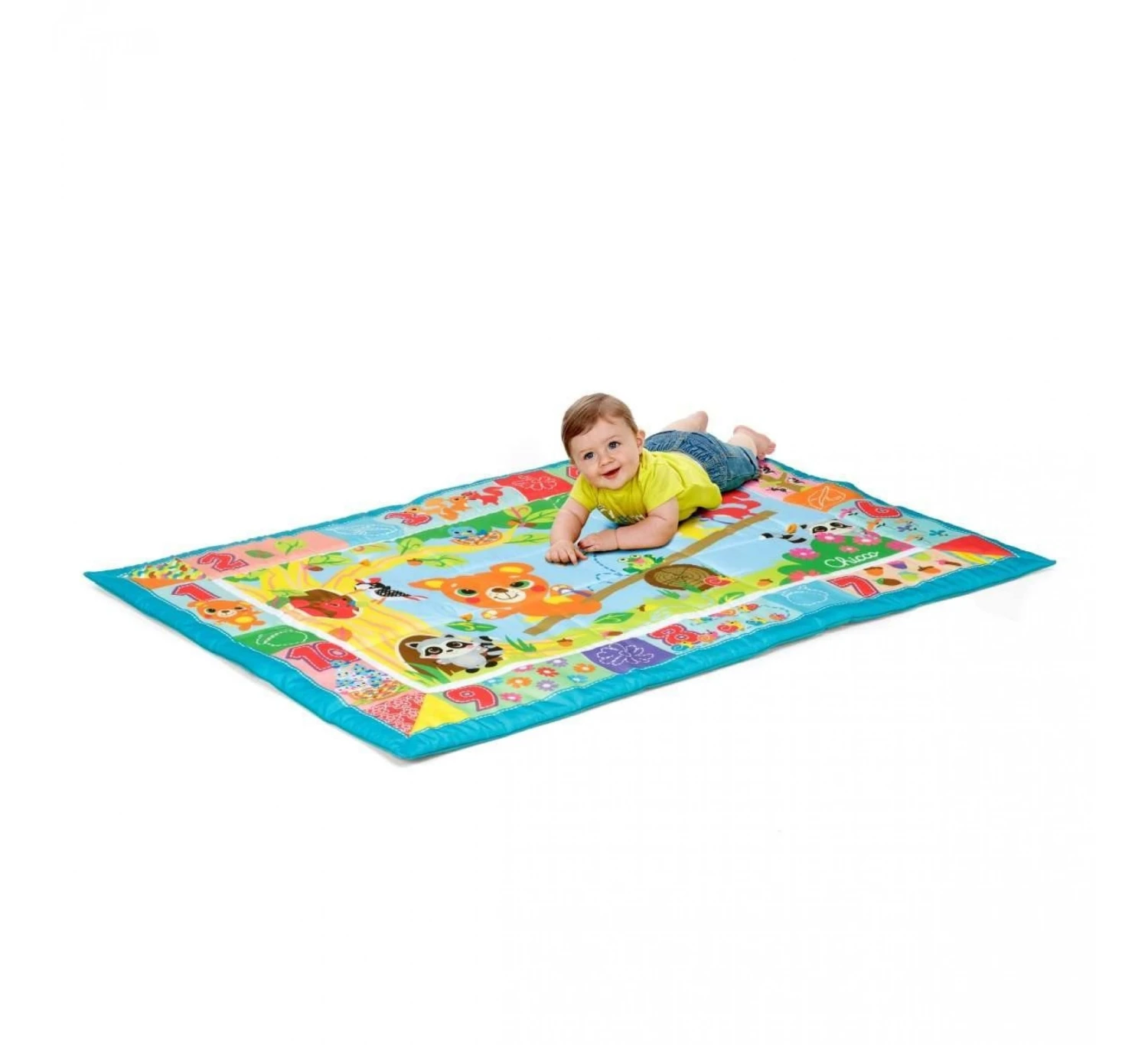 CHICCO Speelkleed XXL Beestenbos 4 CHICCO Speelkleed XXL Beestenbos - Afbeelding 2