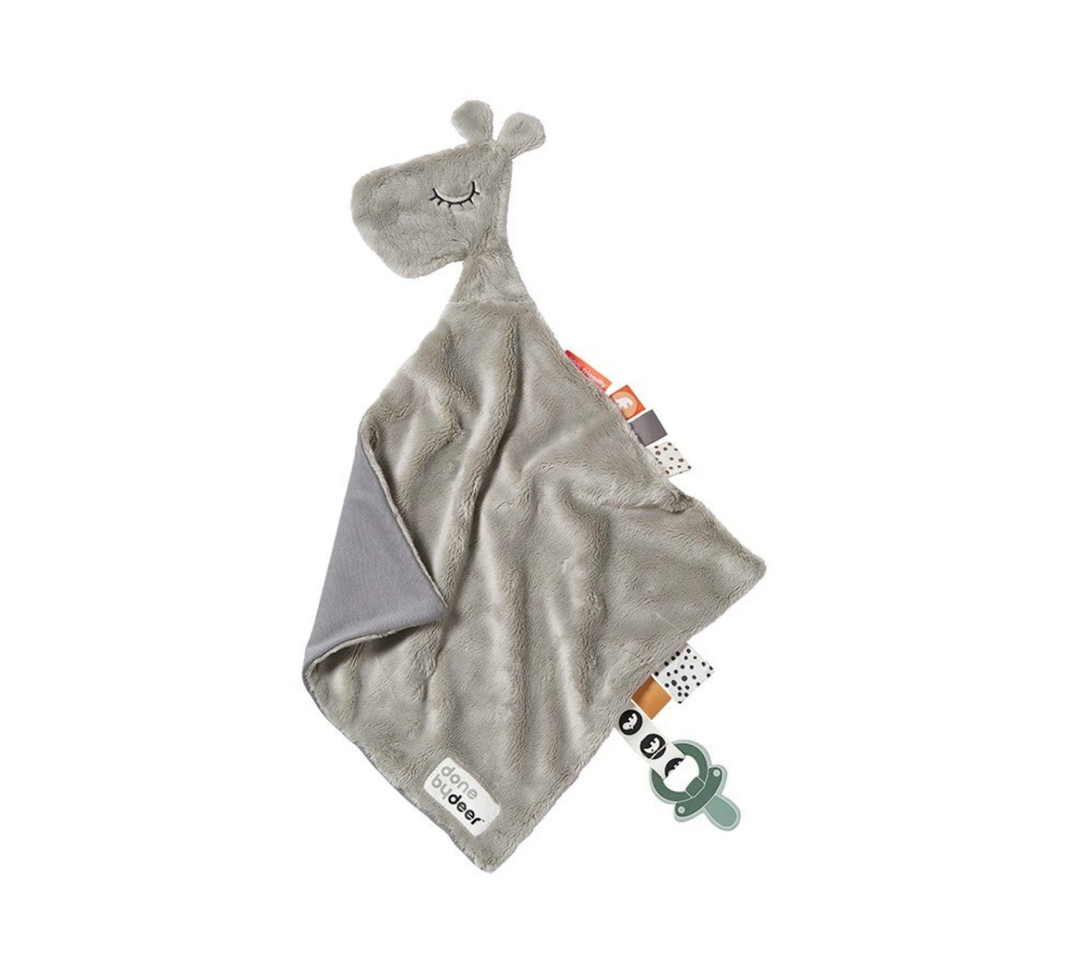 Done By Deer Knuffeldoek Raffi - Grey 3 Done By Deer Knuffeldoek Raffi - Grey