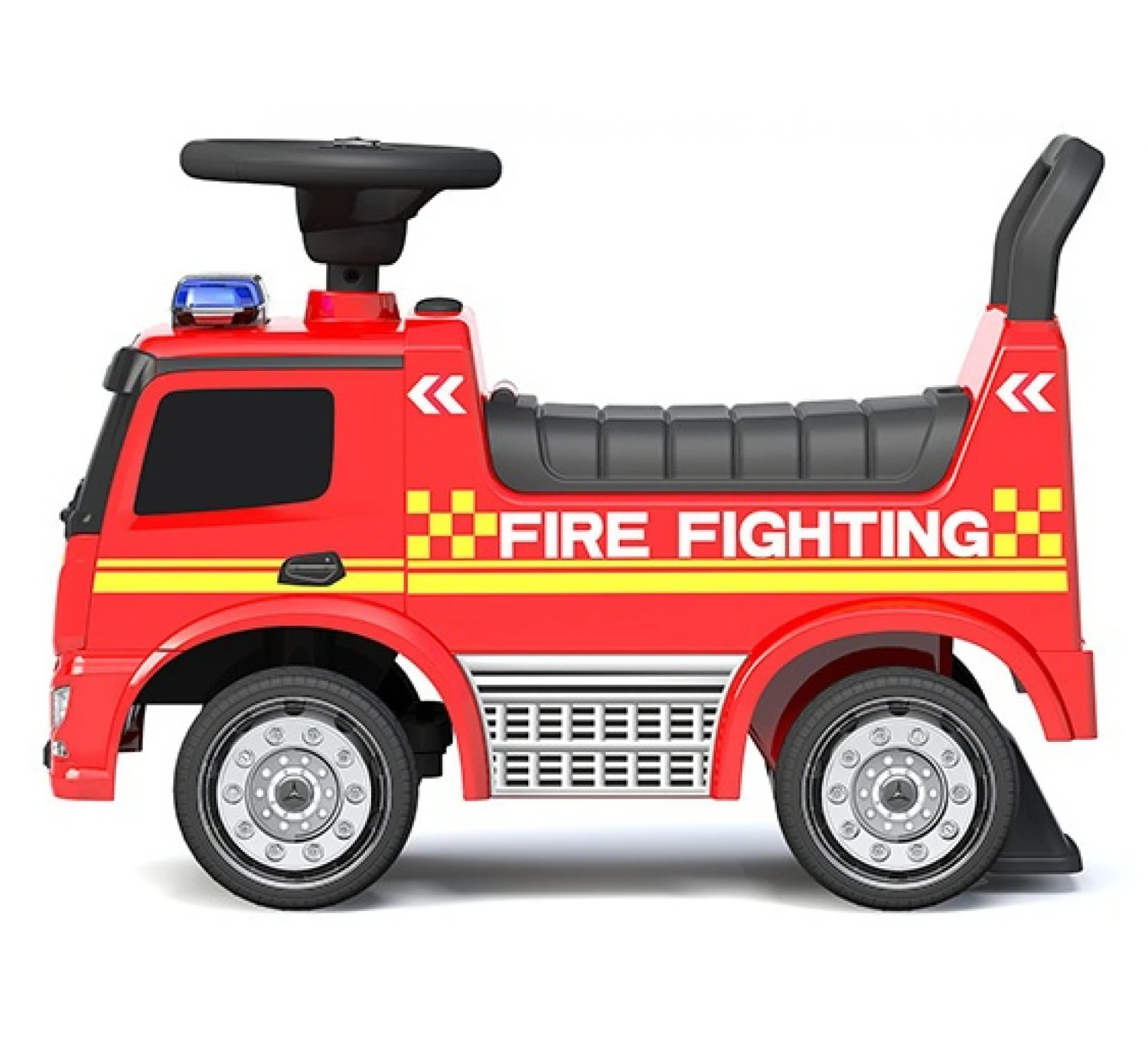 Loopauto Brandweer - Rood 4 Loopauto Brandweer - Rood - Afbeelding 2