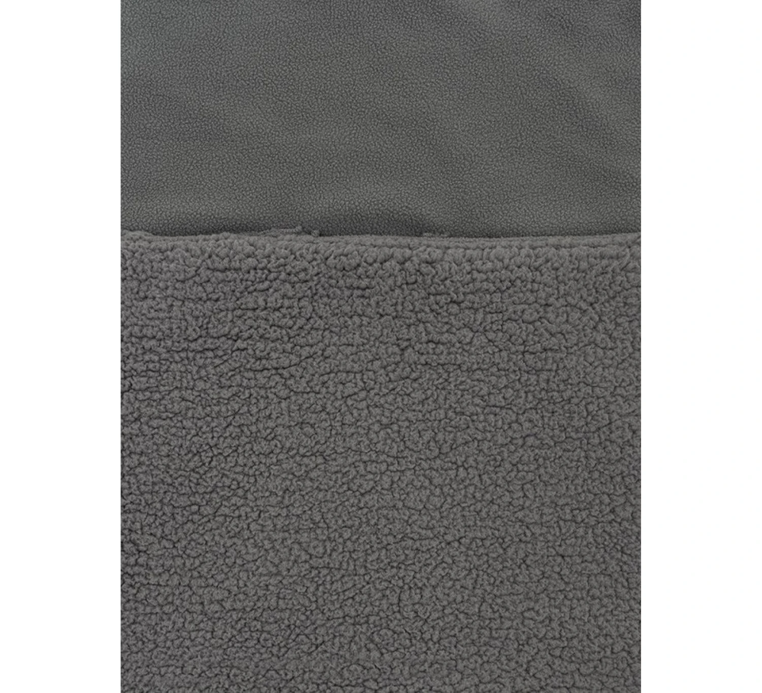 Jollein Voetenzak 3/5 Teddy - Storm Grey 5 Jollein Voetenzak 3/5 Teddy - Storm Grey - Afbeelding 4