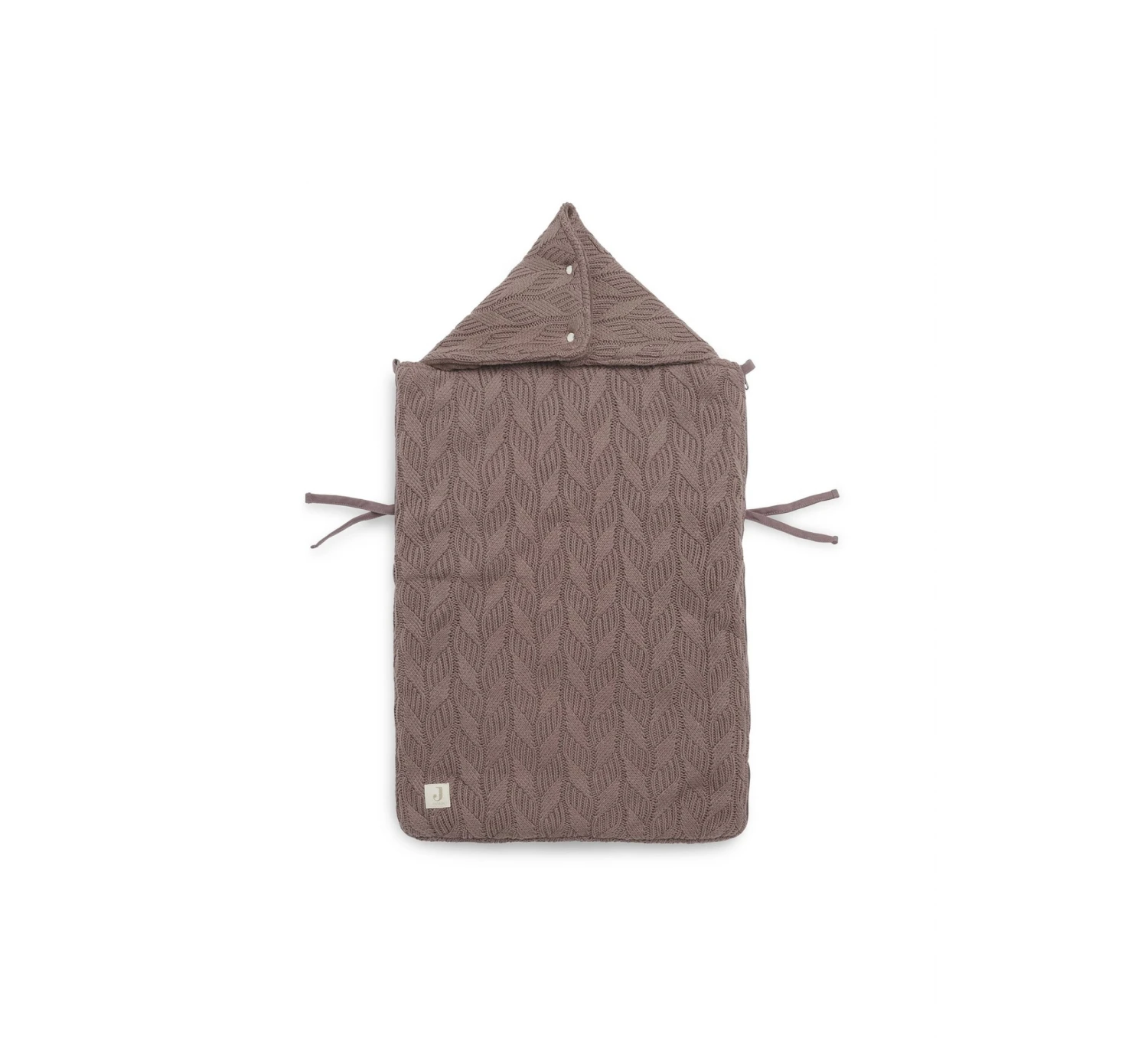 Jollein Voetenzak Groep 0+ Spring Knit - Chestnut 6 Jollein Voetenzak Groep 0+ Spring Knit - Chestnut - Afbeelding 4