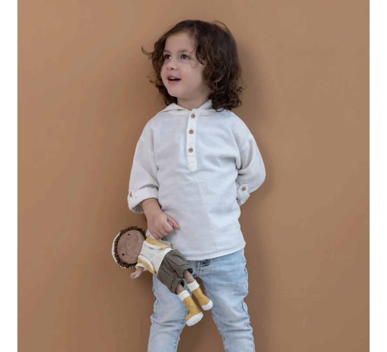 Little Dutch Knuffelpop 35cm - Jake 4 Little Dutch Knuffelpop 35cm - Jake - Afbeelding 2