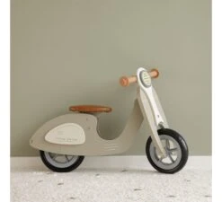 Little Dutch Loopscooter - Olive -Little Dutch Winkel little dutch loopscooter olive 3