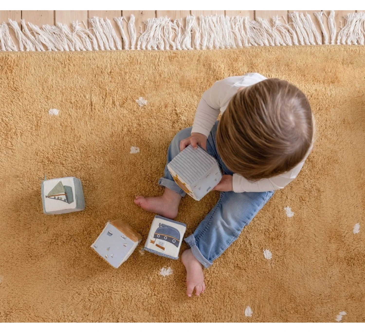 Little Dutch Zachte Blokkenset Sailors Bay 4 Little Dutch Zachte Blokkenset Sailors Bay - Afbeelding 2