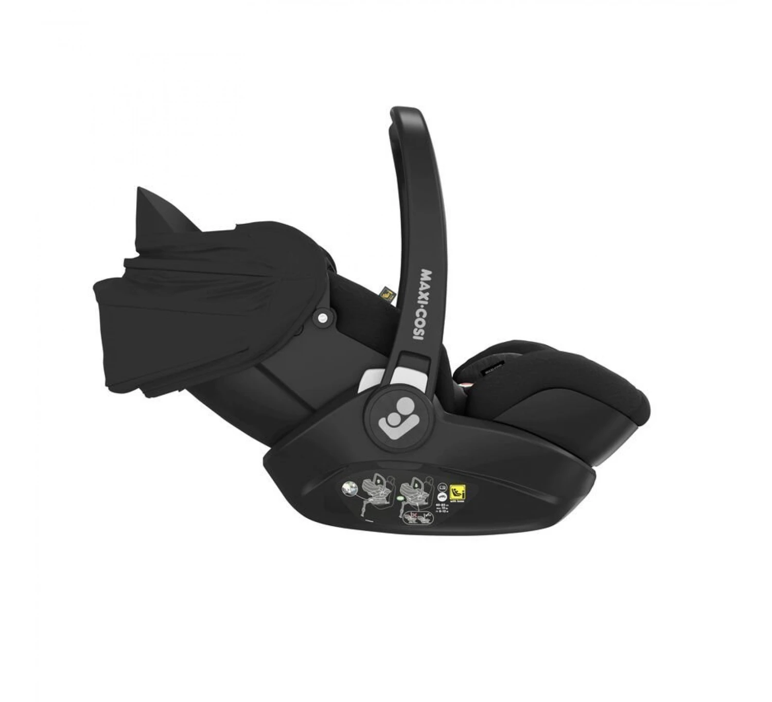 Marble Autostoel Incl. Base - Essential Black 6 Marble Autostoel Incl. Base - Essential Black - Afbeelding 4