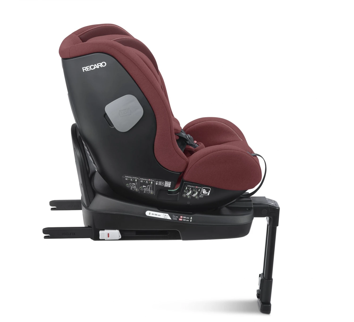 Recaro Salia 125 I-Size - Iron Red 6 Recaro Salia 125 I-Size - Iron Red - Afbeelding 4