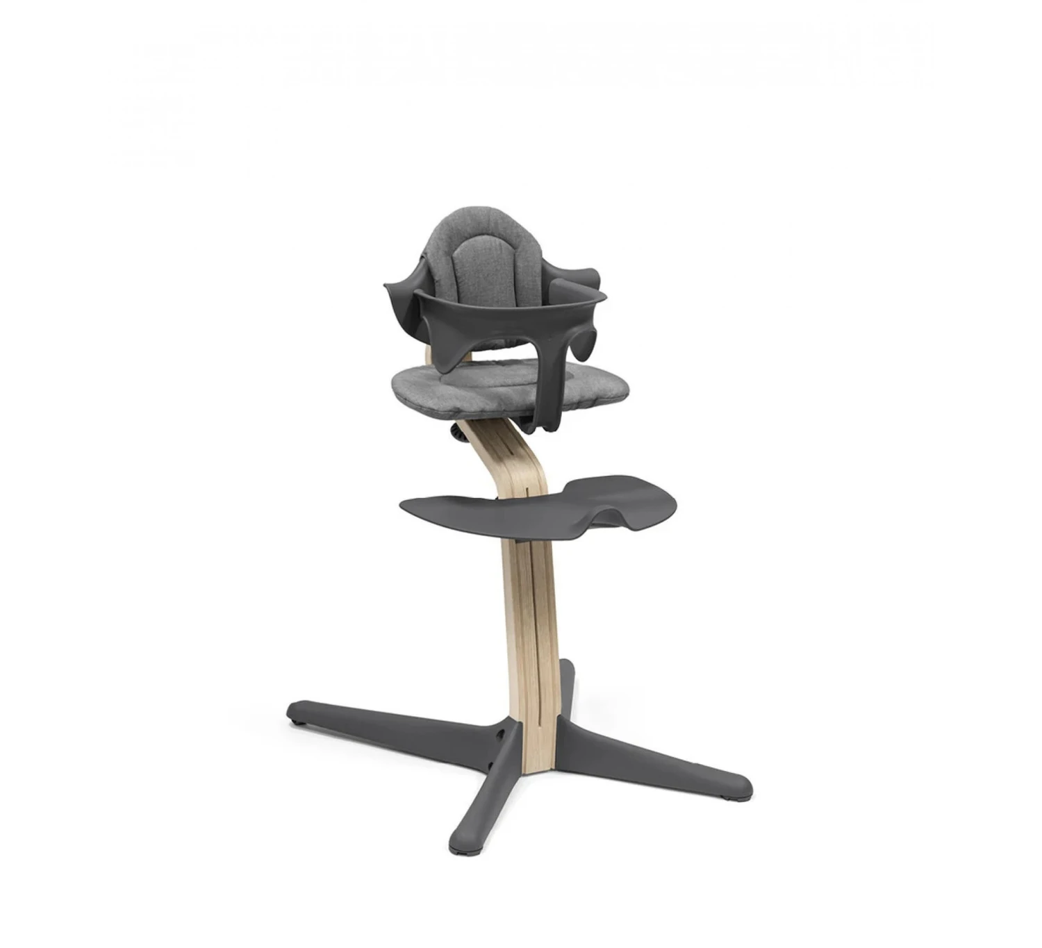 Stokke Nomi® Stoel - Antraciet/Naturel 5 Stokke Nomi® Stoel - Antraciet/Naturel - Afbeelding 3