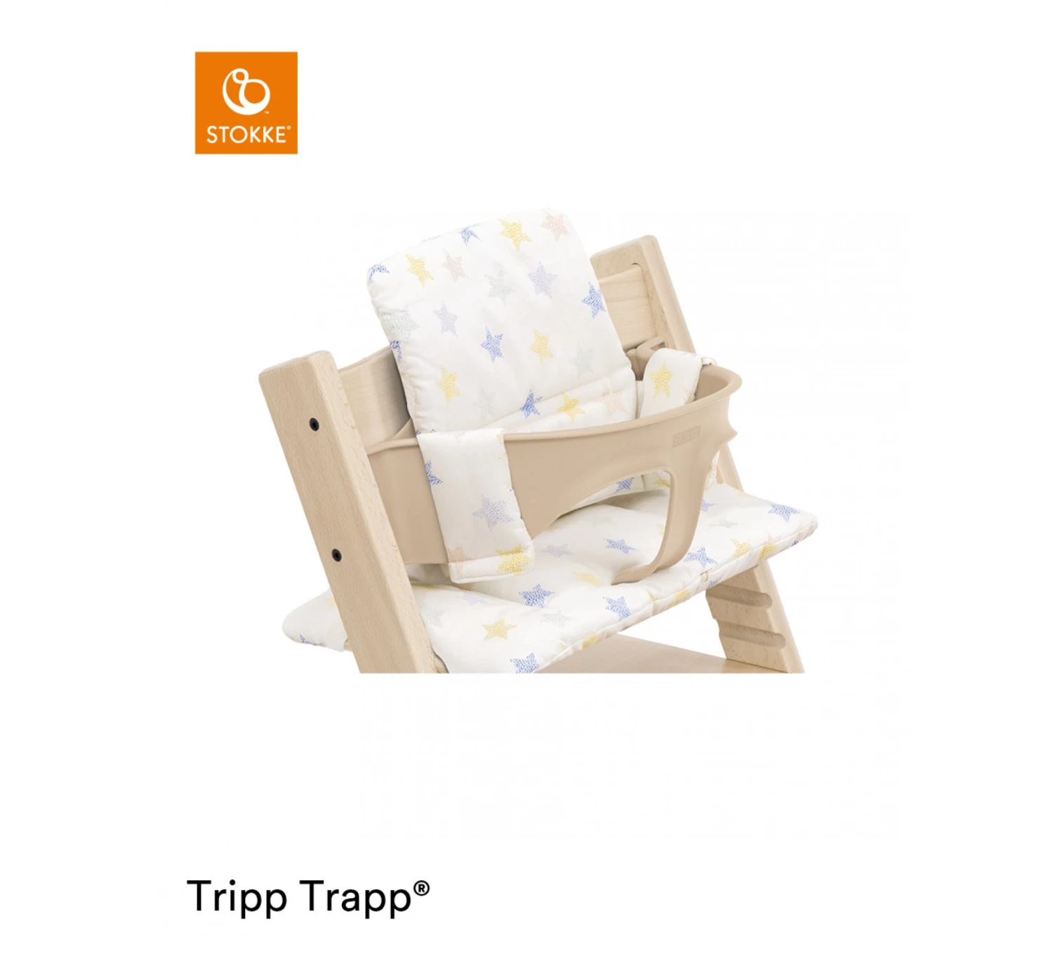 Stokke Tripp Trapp® Classic Kussen - Stars Multi 6 Stokke Tripp Trapp® Classic Kussen - Stars Multi - Afbeelding 4