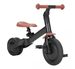 4-in-1 Driewieler Kaya - Zwart -Little Dutch Winkel topmark 4 in 1 driewieler kaya zwart 4